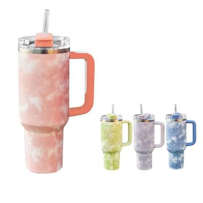 Leekproof 40oz roestvrij staal handvat cup tumbler voor reizen en buitenactiviteiten