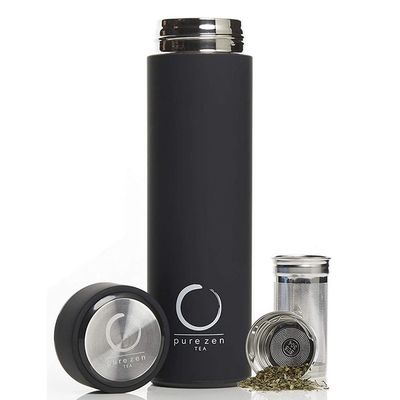 Roestvrij staal 304 Dubbelwand 500 ml Vacuümflessen voor het graveren van een aangepast thee-logo