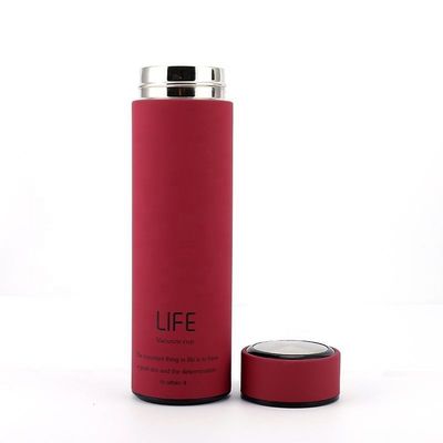 Roestvrij staal 304 Dubbelwand 500 ml Vacuümflessen voor het graveren van een aangepast thee-logo