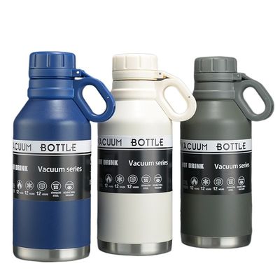 40oz roestvrij staal geïsoleerde camping waterfles met handvat Hou je drankjes vers