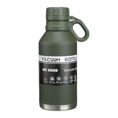 40oz roestvrij staal geïsoleerde camping waterfles met handvat Hou je drankjes vers