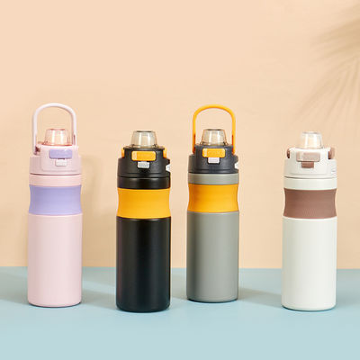 Alle toepasselijke personen rechte beker 580 ml fitnessruimte geïsoleerde thermosen met stro