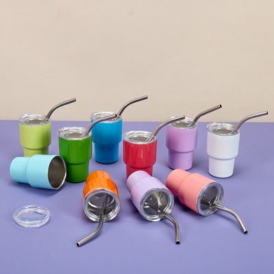 Partij herdenking Essentieel 2 oz Blank Sublimatie Miniatuur Tumbler Roestvrij staal