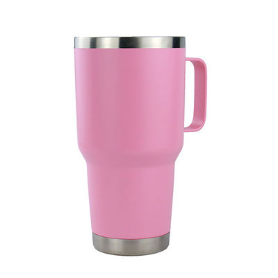 Custom Logo Printed Straw Cup 30oz Tumbler roestvrij staal voor duurzaam buitenreizen