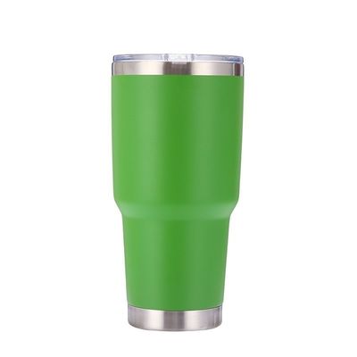 Dubbelwandige 900 ml rode mok reiskoeler bekers voor isolatie en op maat gemaakte ontwerp