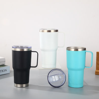 20 oz dubbelmuurtje roestvrij staal koffiebeker geïsoleerde fles met country design stijl