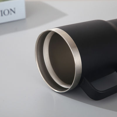 Poeder bekleed 20 oz roestvrij staal tumbler beker met handvat voedsel veilig en duurzaam