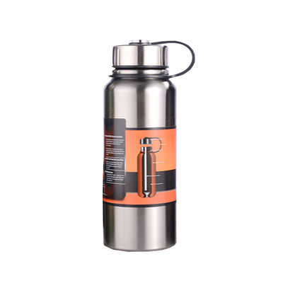 304 roestvrij staal geïsoleerde reis koffiebeker 1000 ml 1500 ml waterfles met handvat