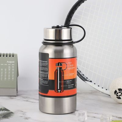 Straight Cup Vacuum Flask Double Wall Isolated Drinks Flask Travel Roestvrij staal