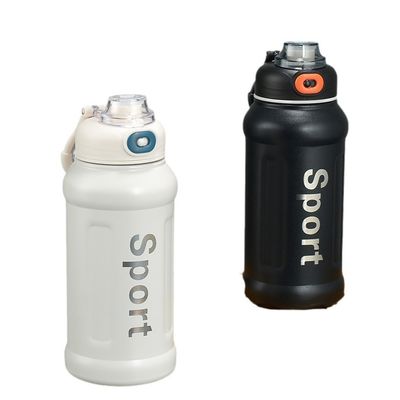 Buitenreizen 850 ml roestvrijstalen isolatiekop met stro en grote capaciteit
