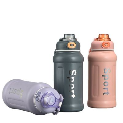 850 ml Sports Design Vacuum Geïsoleerde roestvrijstalen thermische mok met handvat en stro