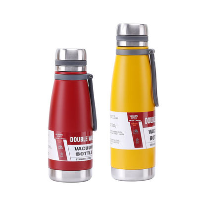 650ml/850ml capaciteit roestvrij staal vacuüm geïsoleerde fles ideaal voor buiten sporten