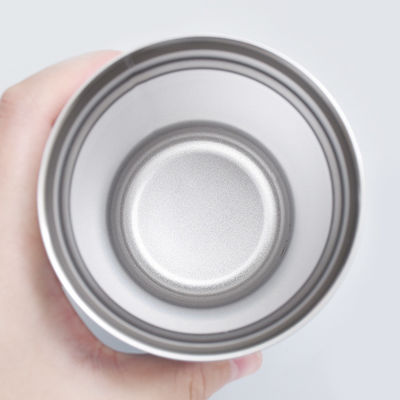 16 oz roestvrij staal dubbele wand vacuüm reisbeker met voorraad deksel en aangepast logo