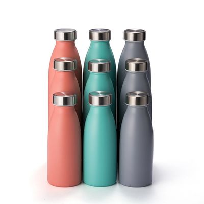 Vacuümflessen Thermosen Dubbelwand roestvrijstalen waterfles met kleuren