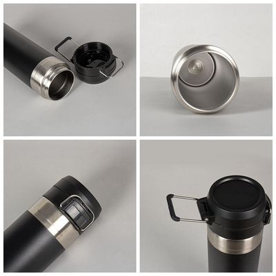 Custom logo 700 ml roestvrij staal vacuümfles Dubbelwandige thermische fles voor fitness