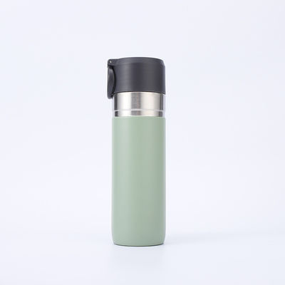 500 ml metalen sportfles Straight Cup vacuümgeïsoleerde thermosfles met thee-infuser