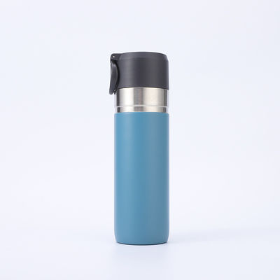 500 ml metalen sportfles Straight Cup vacuümgeïsoleerde thermosfles met thee-infuser