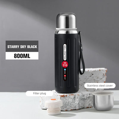 Custom logo 600 ml 800 ml roestvrij staal geïsoleerde waterfles met aanvaardbare OEM/ODM