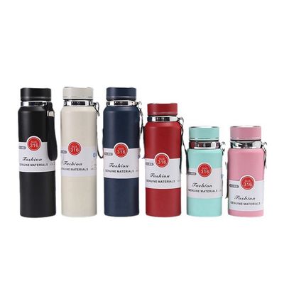 Vacuümgeïsoleerde waterfles van roestvrij staal met thee-infuser en temperatuursensor