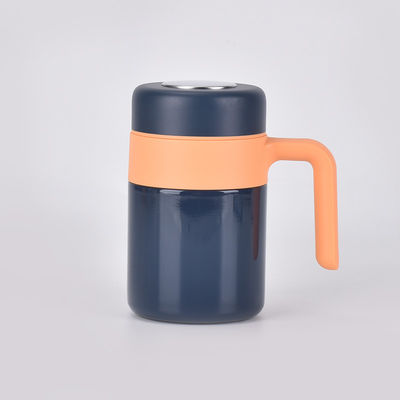 Dubbele wand roestvrijstalen thermosbeker met theefilter en 12-24 uur thermische isolatie
