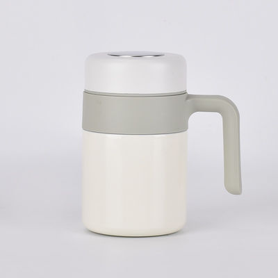 Dubbele wand roestvrijstalen thermosbeker met theefilter en 12-24 uur thermische isolatie
