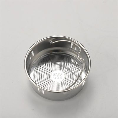 Rechte beker van roestvrij staal geïsoleerd drie-wand bamboe thermosfles met thee-infuser