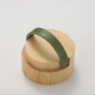 Rechte beker van roestvrij staal geïsoleerd drie-wand bamboe thermosfles met thee-infuser