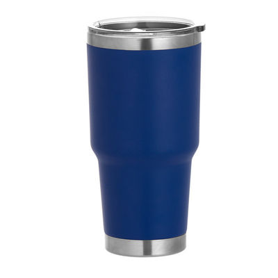 30oz roestvrij staal reis tumbler met rietjes en deksels vacuüm recht kopje voor uw