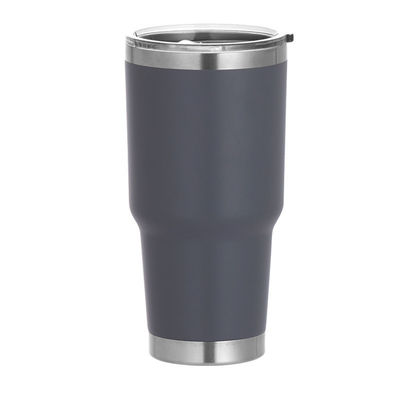 30oz roestvrij staal reis tumbler met rietjes en deksels vacuüm recht kopje voor uw