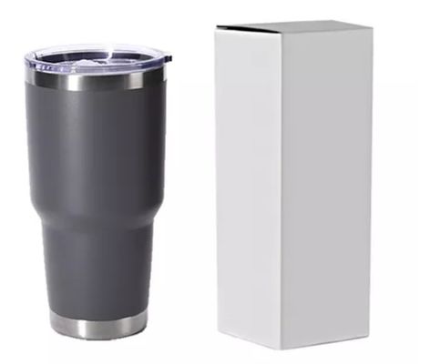 Vacuümgeïsoleerde reisbeker van roestvrij staal Bpa gratis dubbele wand tumbler 900 ml op maat