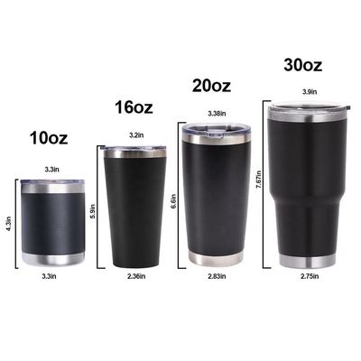 Vacuümgeïsoleerde reisbeker van roestvrij staal Bpa gratis dubbele wand tumbler 900 ml op maat