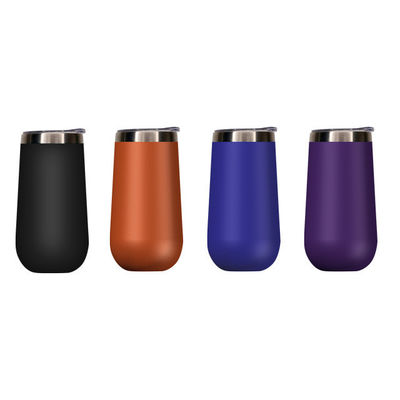 Vacuümflessen Thermosen 10oz Champagne Tumbler met aangepaste logo drukken