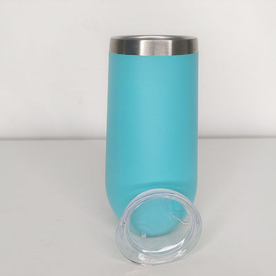 Vacuümflessen Thermosen 10oz Champagne Tumbler met aangepaste logo drukken