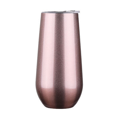 Kinderen 10oz 6oz eivorm wijnbeker vacuüm geïsoleerd roestvrij staal sublimatie tumbler