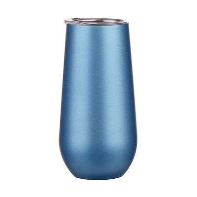 Kinderen 10oz 6oz eivorm wijnbeker vacuüm geïsoleerd roestvrij staal sublimatie tumbler