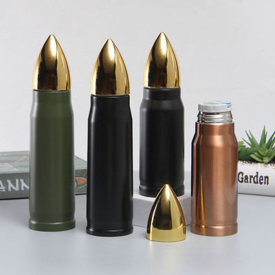 500 ml 1000 ml roestvrij staal vacuüm kogel thermosbeker dubbele wand kogel tumbler goud