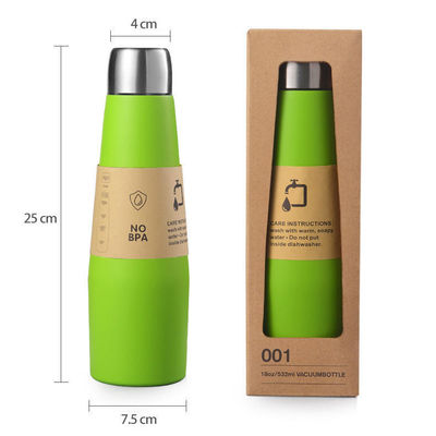 Vacuümflasjes Roestvrijstalen Thermos Flasje Koffiekop Houd Warm Water Thermo Mug 18 Oz