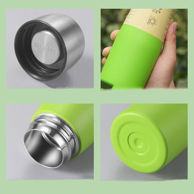 Vacuümflasjes Roestvrijstalen Thermos Flasje Koffiekop Houd Warm Water Thermo Mug 18 Oz
