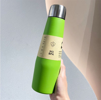 Vacuümflasjes Roestvrijstalen Thermos Flasje Koffiekop Houd Warm Water Thermo Mug 18 Oz
