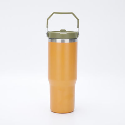 Minimalistisch ontwerp 30 oz vacuüm geïsoleerde sport waterfles voor alle toepasselijke mensen