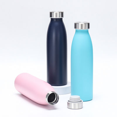 Vacuümflessen Thermosen 500 ml milieuvriendelijke dubbele wand roestvrij staal waterfles