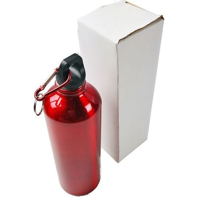 Waterfles voor mountainbikes met karabiner en kokend water, toepasbaar in aluminiumlegering