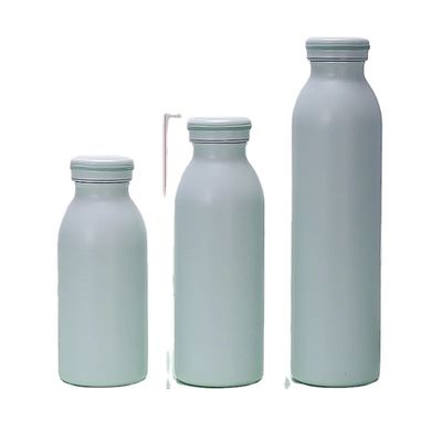 Roestvrij staal waterfles met zachte rubberverf 350 ml/600 ml dubbelwand geïsoleerd